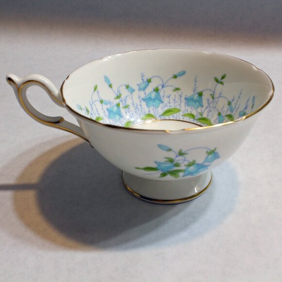 Coalport Harebell Bone China Cups Lot of 4 - Picture 5 of 7